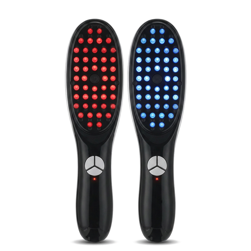 Escova LED Anti-queda HairGlow 4 em 1 — produto da categoria Eletrodomésticos