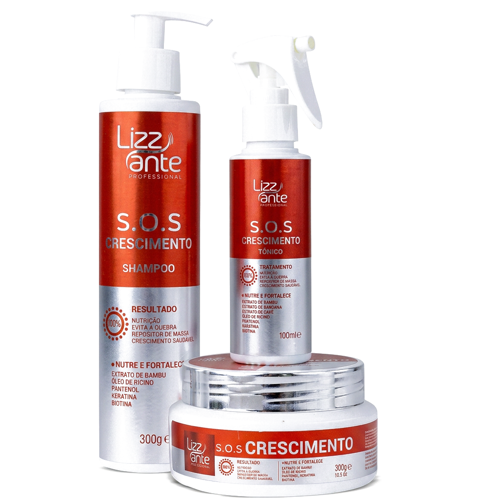 Kit S.O.S Crescimento Capilar — produto da categoria COSMETICO 