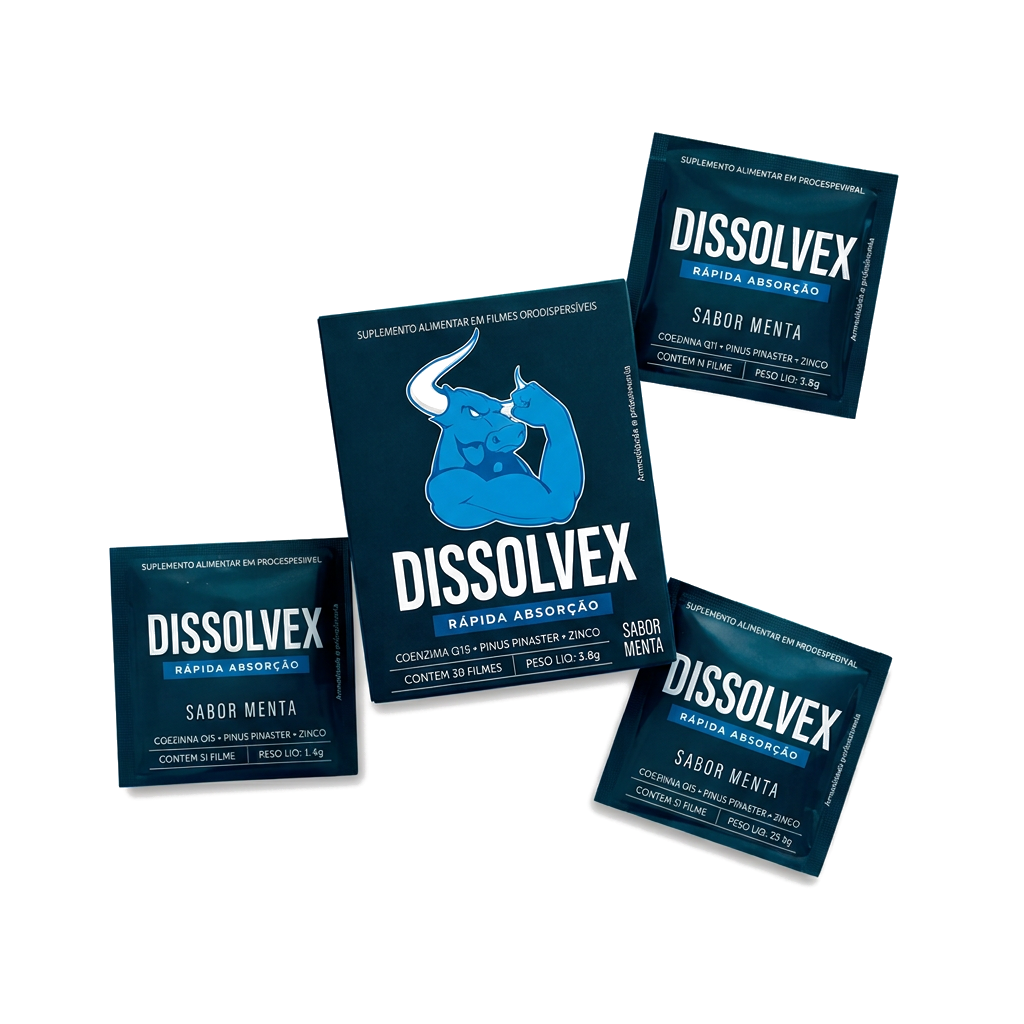 Dissolvex — embalagem do produto