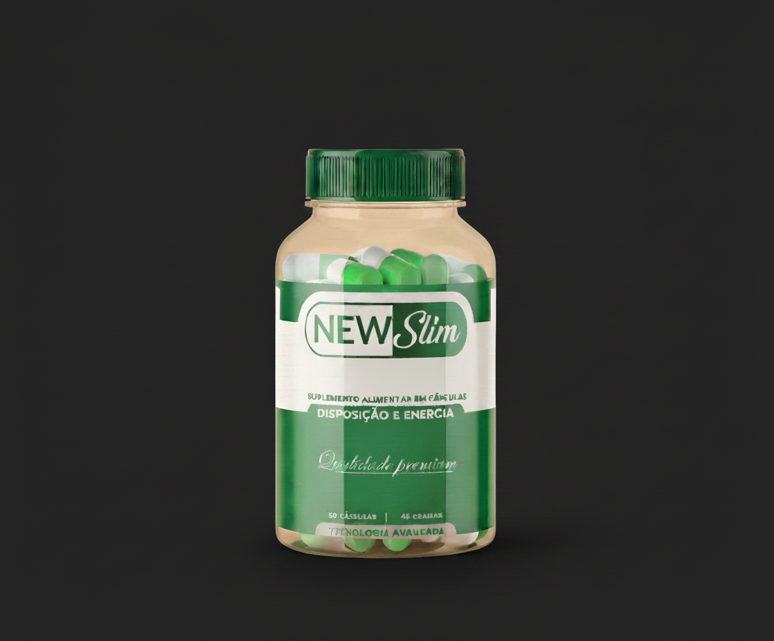 NewSlim: Cápsulas Emagrecedoras Potentes para Perda de Peso Rápida — produto da categoria Nutracêuticos